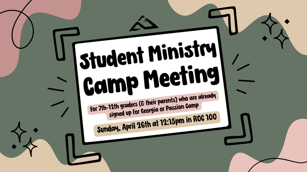 Youth Parent Camp Meeting Photo