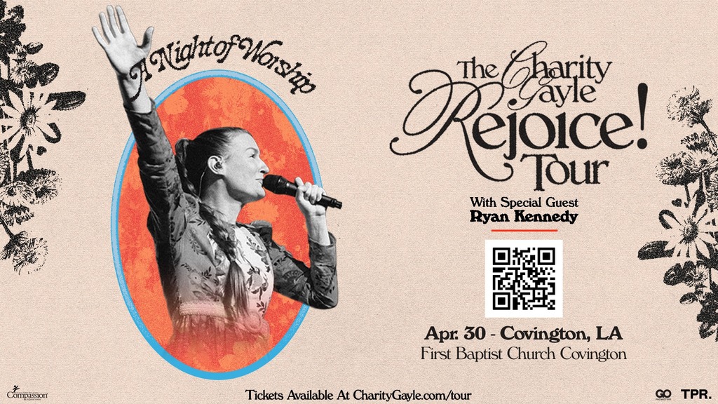 Charity Gayle "Rejoice!" Concert Tour Photo