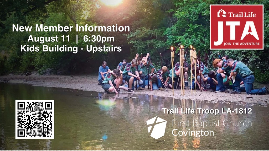 Trail Life New Member Info Meeting Photo