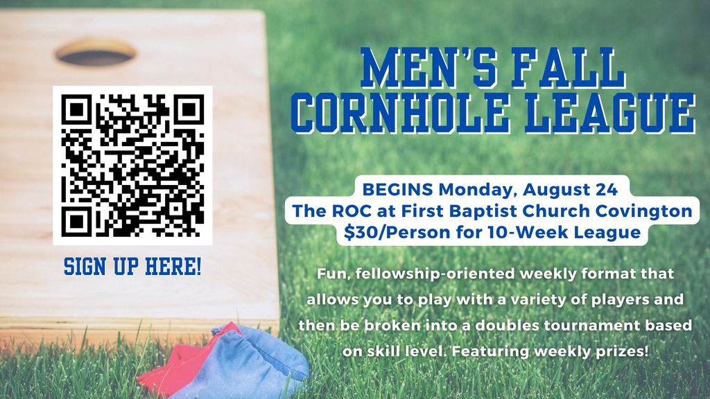 Mens Cornhole League Photo