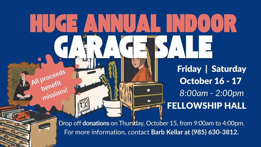 Annual Garage Sale Fundraiser   Photo