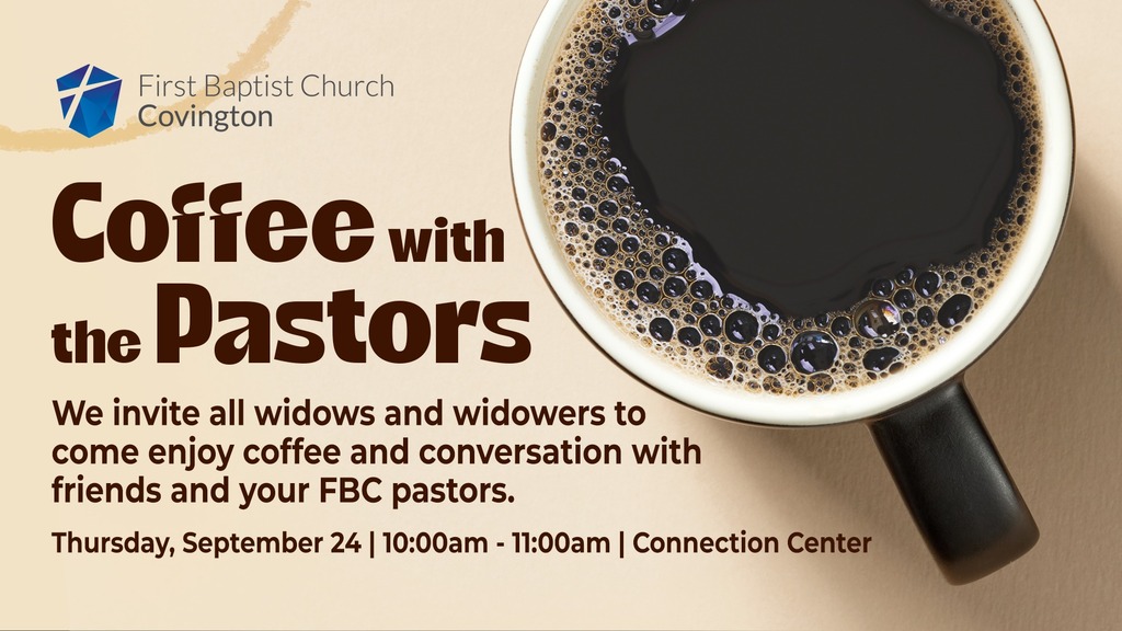 Coffee with the Pastors Photo