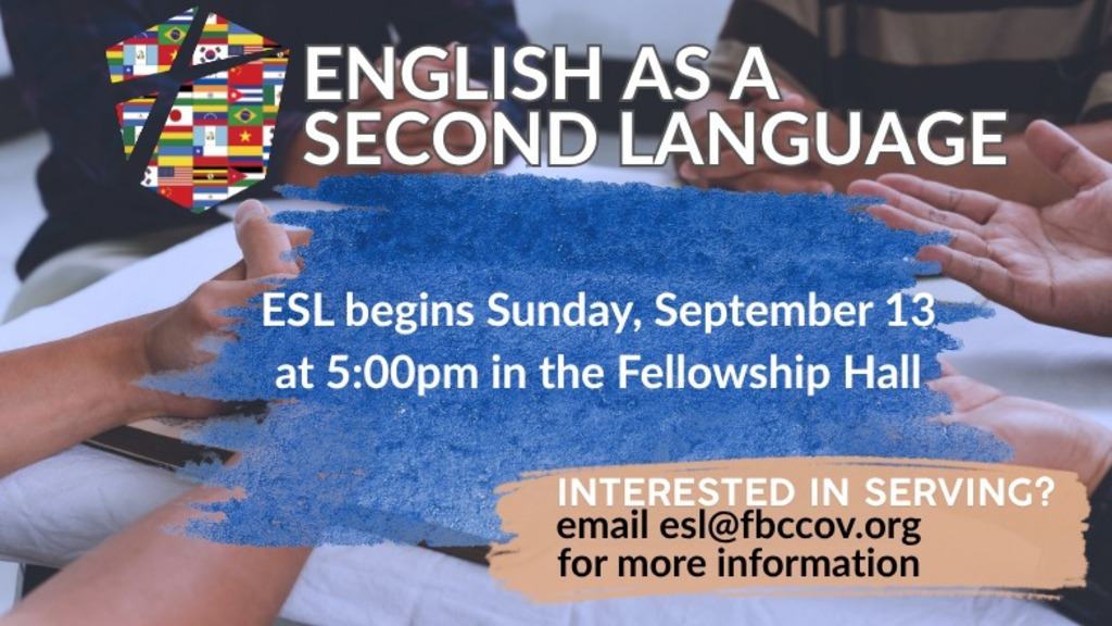 ESL Class Registration Photo
