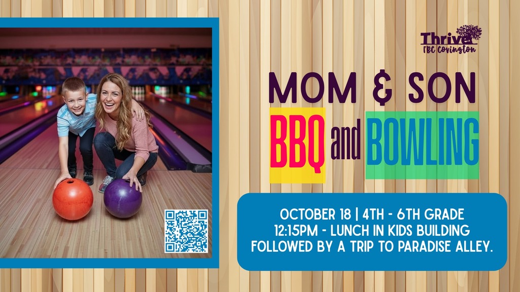Thrive Mother-Son BBQ and Bowling  Photo