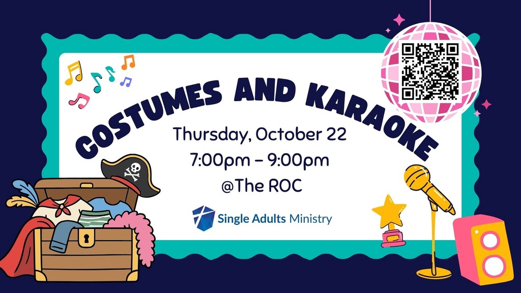 Singles Adults: Costumes And Karaoke Photo