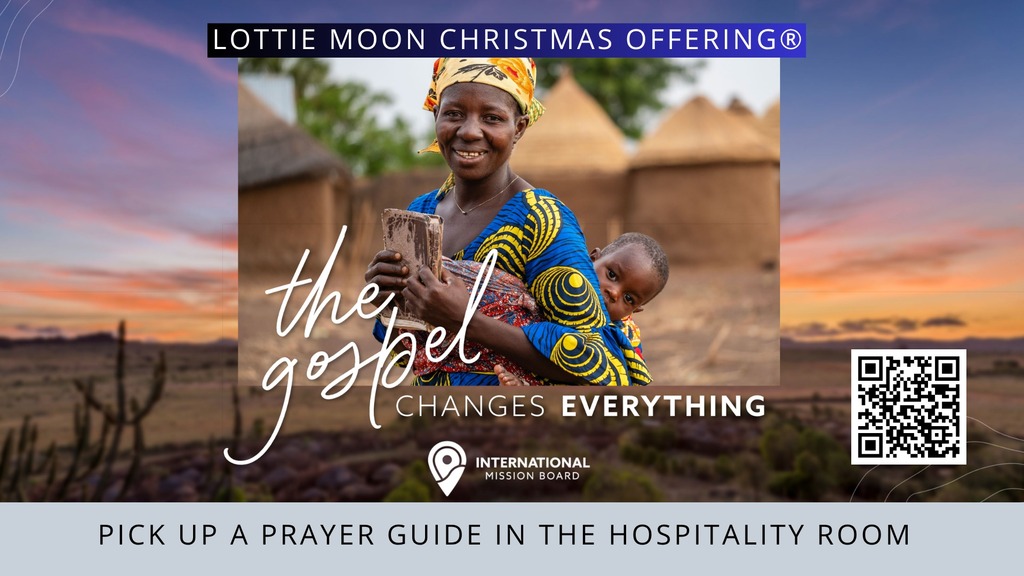 Lottie Moon Christmas Offering and Prayer Photo